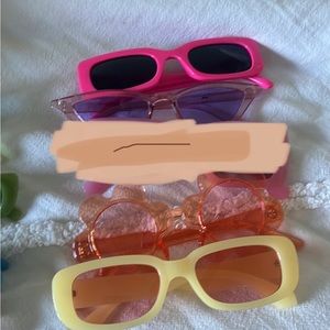 Pink sunglasses bundle